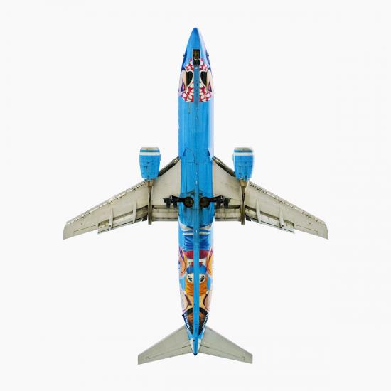 <i>Alaska Airlines Boeing 737-400 D</i> in <i>AirCraft: The Jet As Art </i>