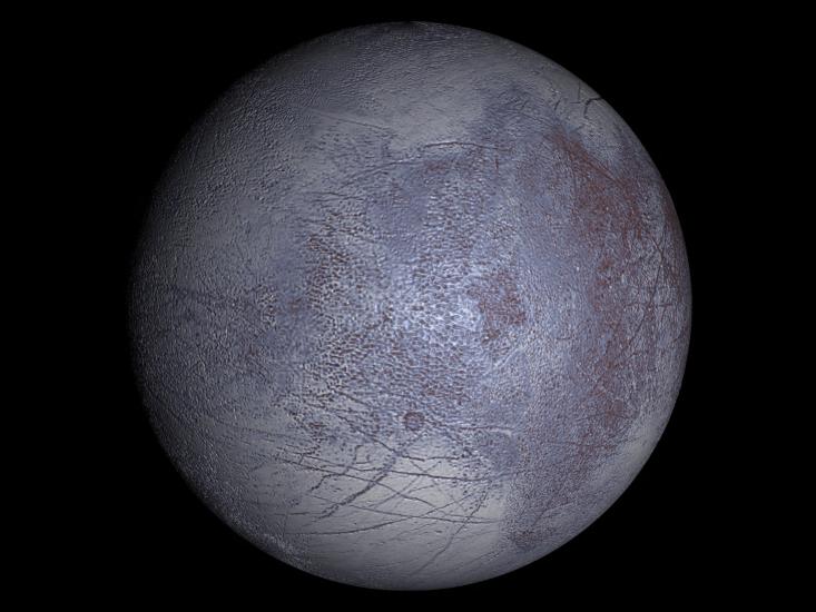 A Close Up Visualization of Europa