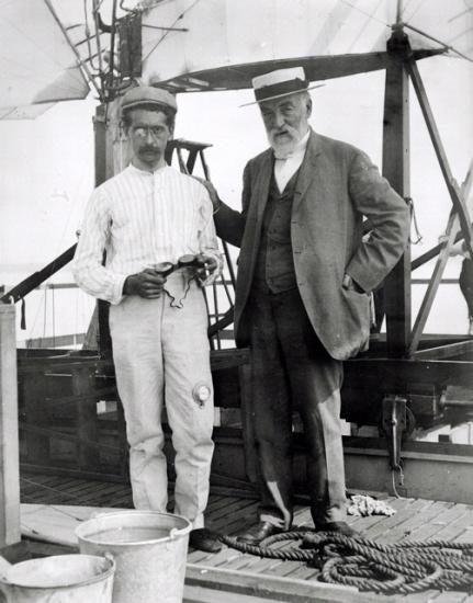 Samuel P. Langley and Pilot Charles Matthew Manley