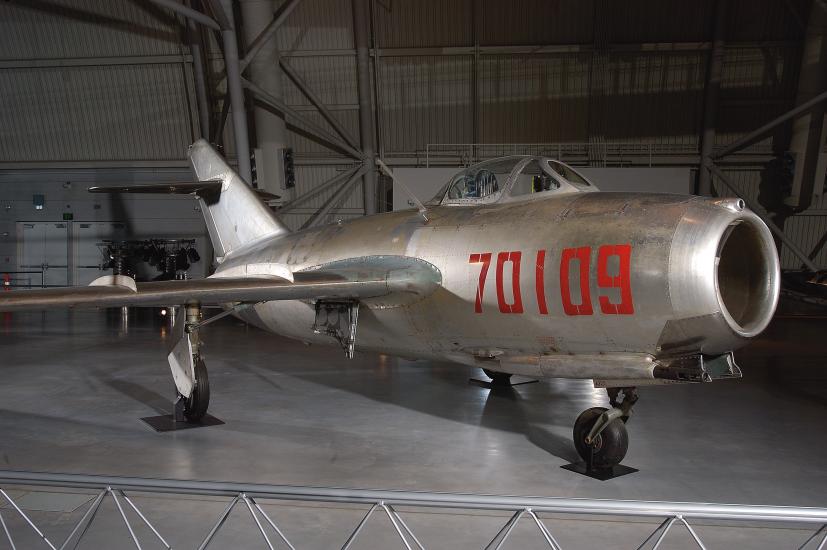 Mikoyan-Gurevich MiG-15bis "Fagot B" at the Udvar-Hazy Center