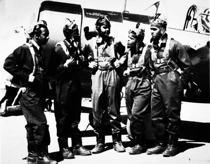 First cadets, Tuskegee