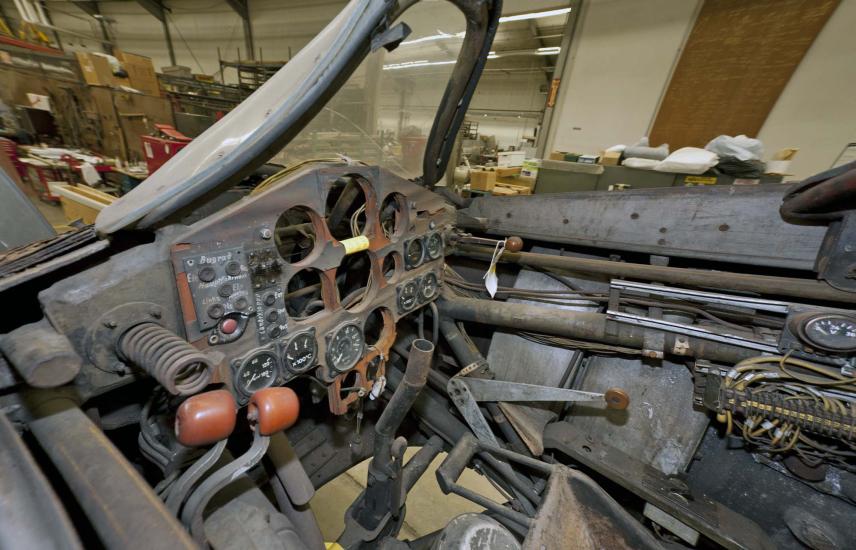 Horten H IX V3 Cockpit