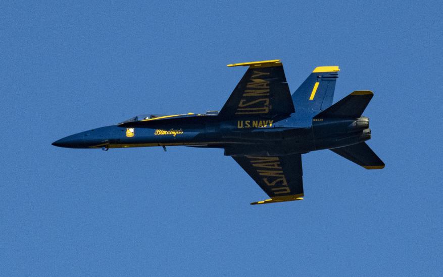 U.S. Navy Blue Angel F/A-18C Hornet