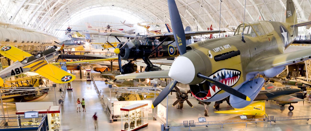 Boeing Aviation Hangar at the Steven F. Udvar-Hazy Center