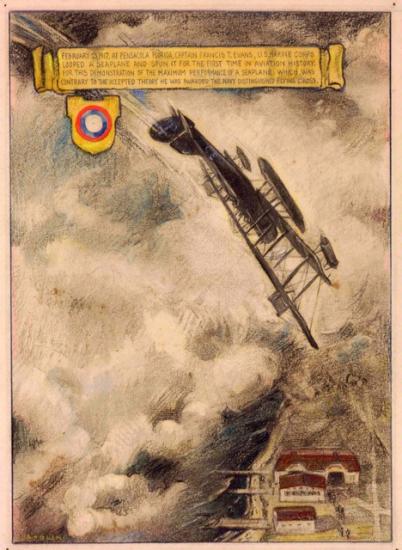 <i>Loop of Seaplane, 1917</i> in <i>Fly Marines!</i>