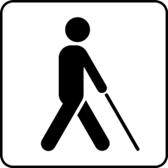 visually impaired symbol