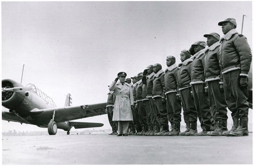 First cadets, Tuskegee 