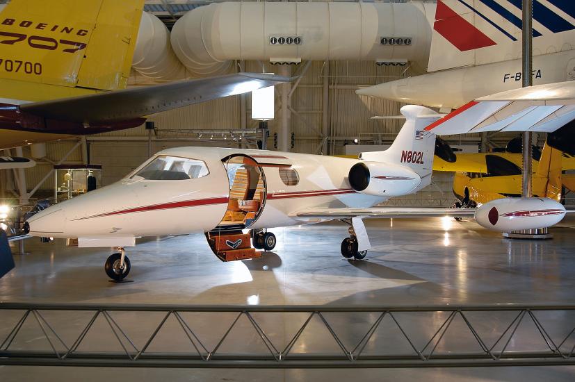 Lear Jet Model 23 at the Udvar-Hazy Center