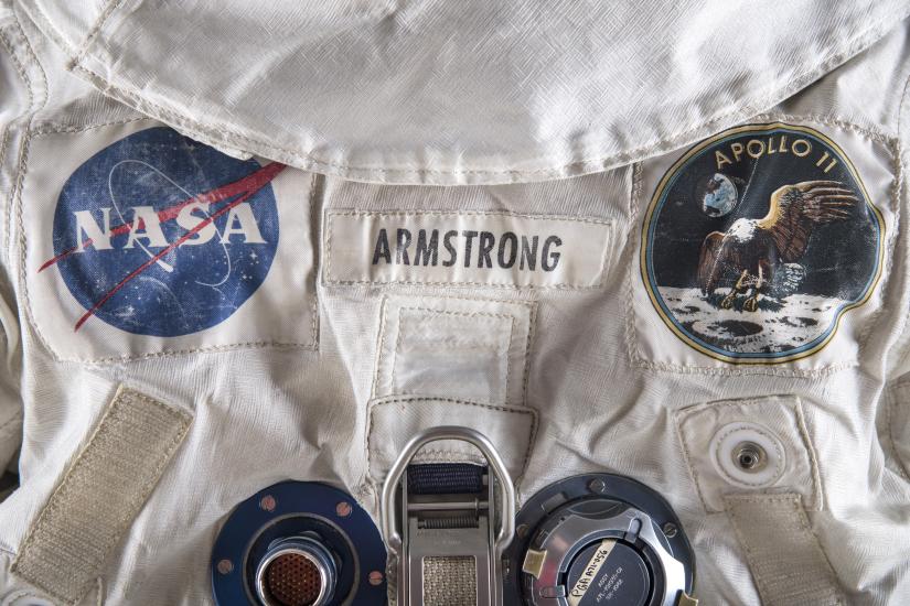 Neil Armstrong spacesuit patches