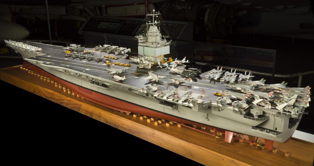 The 12,000 Hours That Made The USS Enterprise Model | National Air And ...