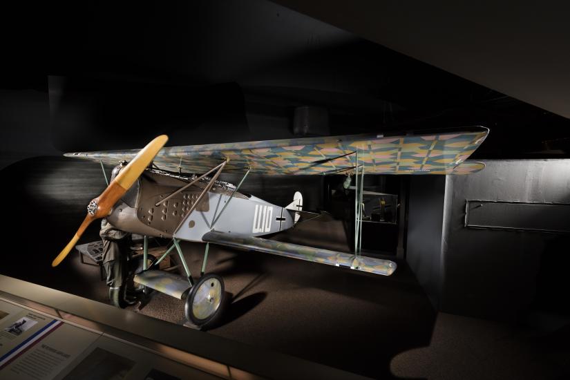 Fokker D.VII at the Museum