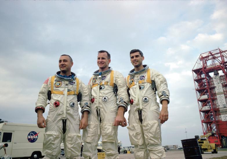 The Crew of Apollo 1 during Training