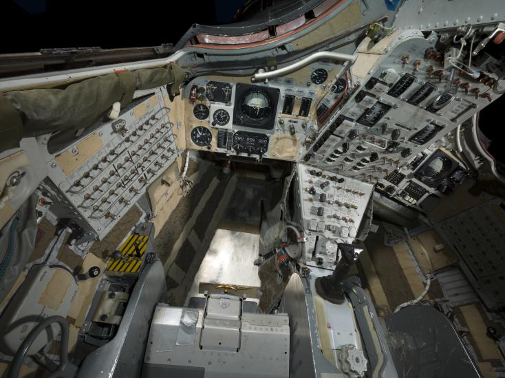 Gemini VII Interior view