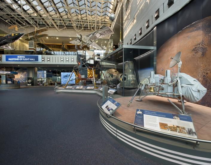 View of the New Boeing Milestones of Flight Hall 