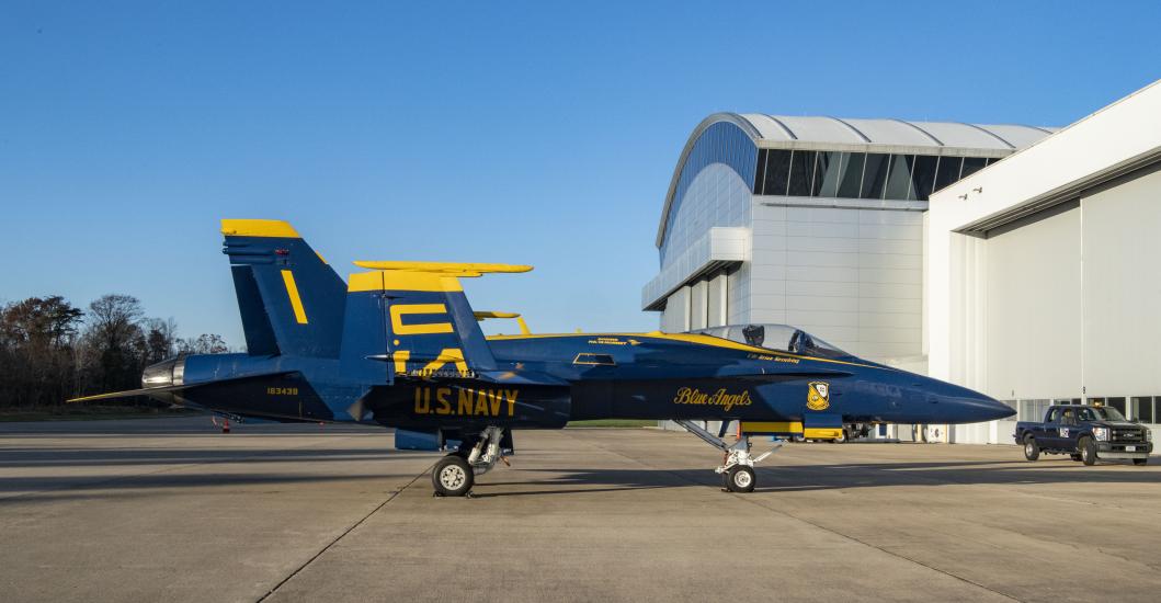 U.S. Navy Blue Angel F/A-18C Hornet