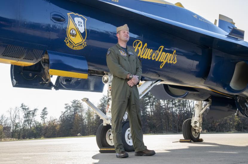 U.S. Navy Blue Angel F/A-18C Hornet