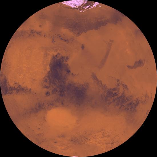 Viking Orbiter 1 Mosaic of Mars