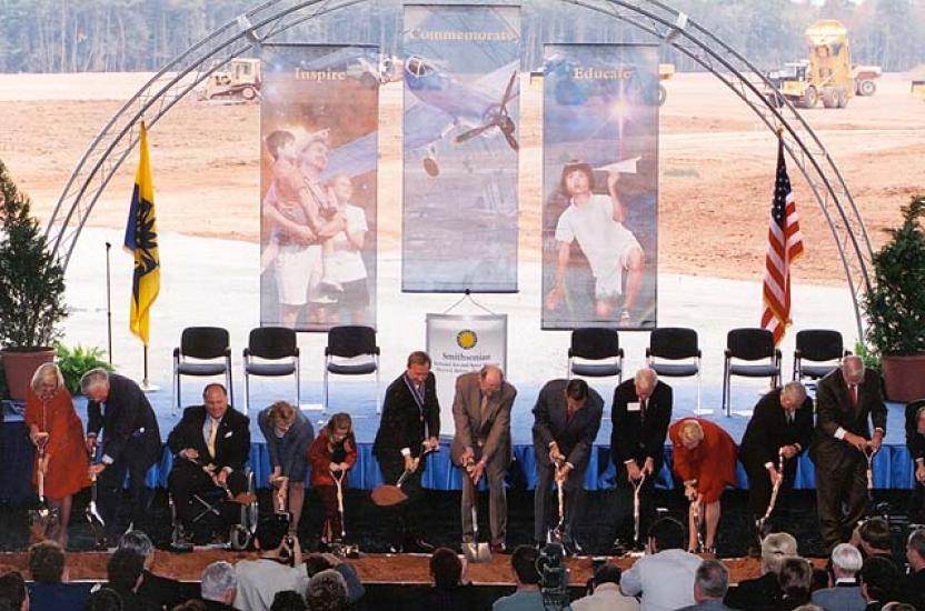 Udvar-Hazy Center Ground Breaking Ceremony