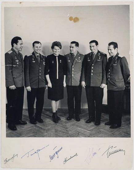 The first six cosmonauts