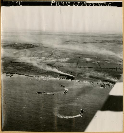 Photography of D-Day Bombing 