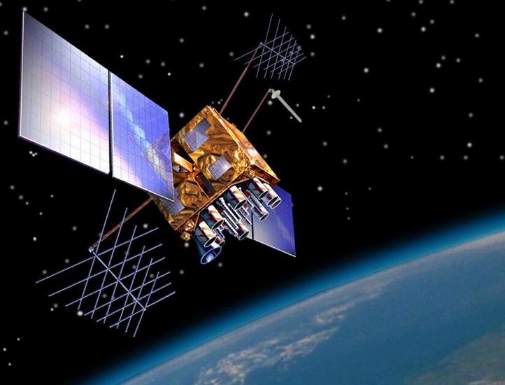 An image of a GPS satellite 