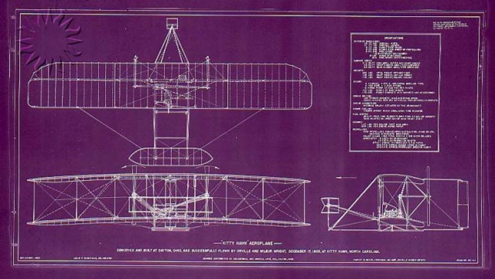 1903 Wright Flyer, Drawing A-1