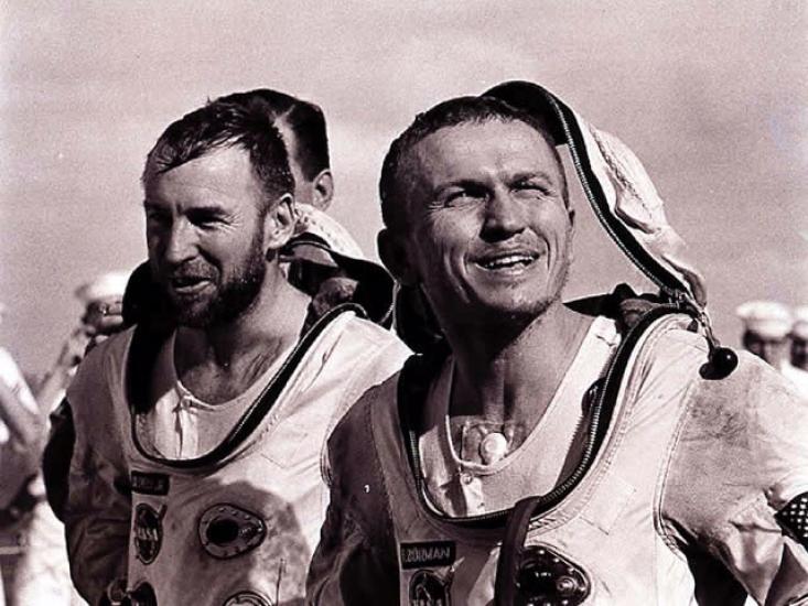 Gemini 7 Borman and Lovell Recovery