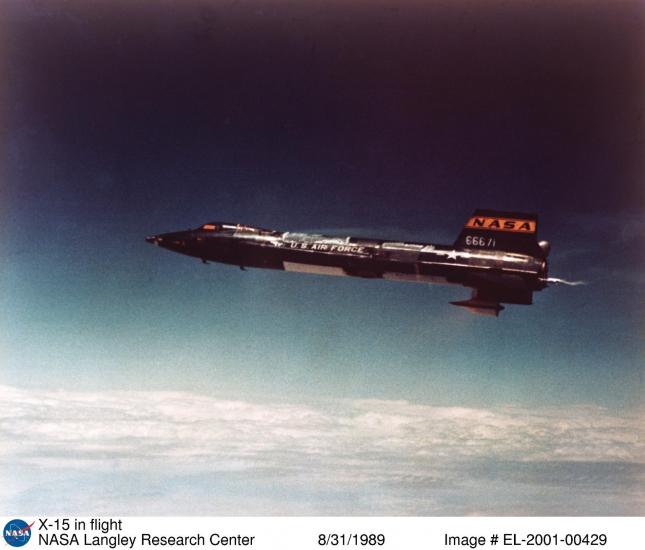 North American X-15 in Flight