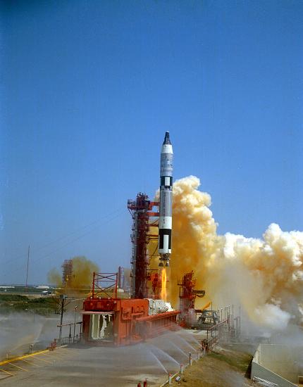 Gemini-Titan 4 Rocket Launching the Gemini IV Spacecraft