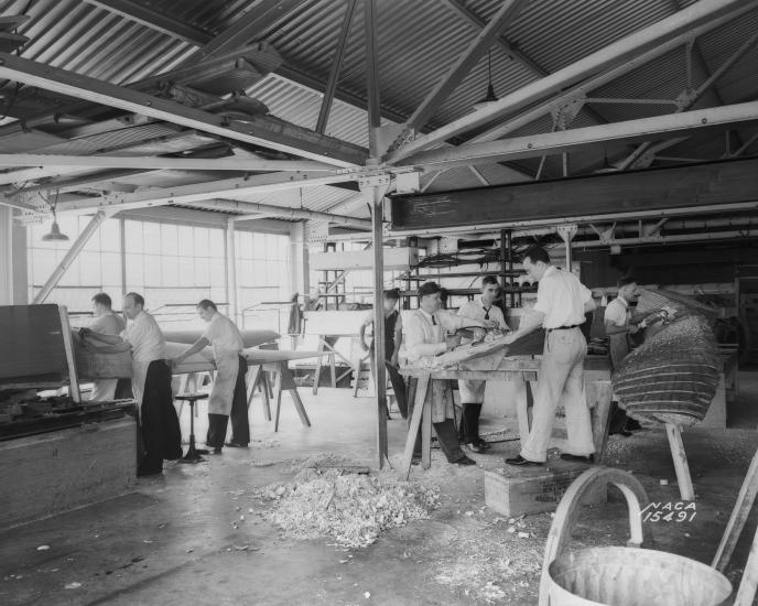 Creating the Wooden Blades for the Full Scale Wind Tunnel 