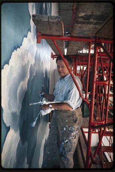 Eric Sloane Painting Clouds