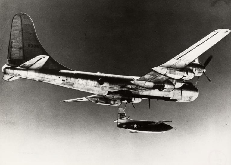 Bell X-1 Dropped from Bomber