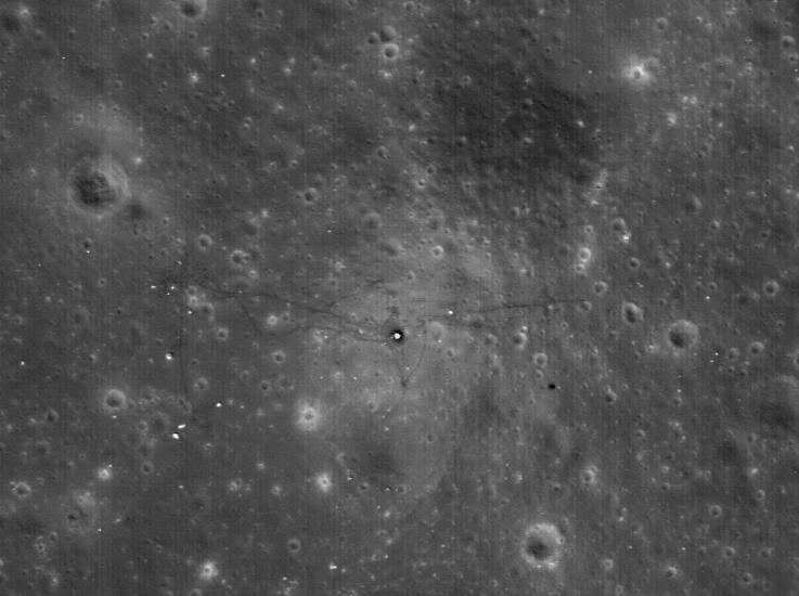 LRO Image of Apollo 17