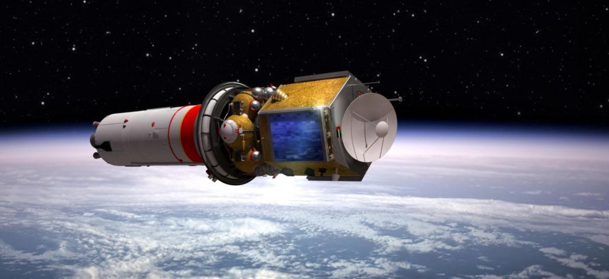 artist rendering of spacecraft