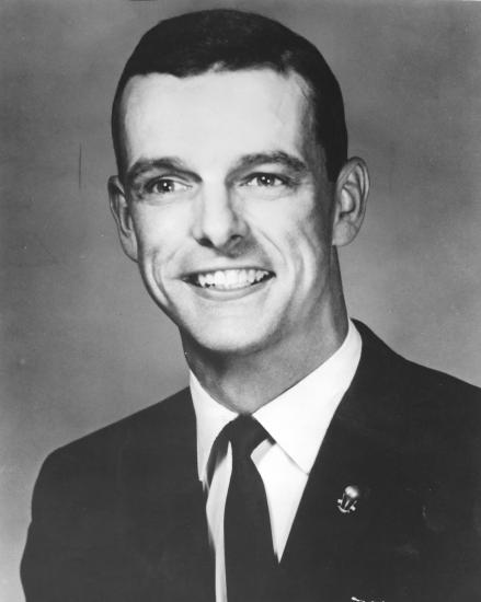 Portrait of a young Donald L. Piccard