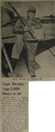 LtCol H R (Rip) Darden Jr USAF