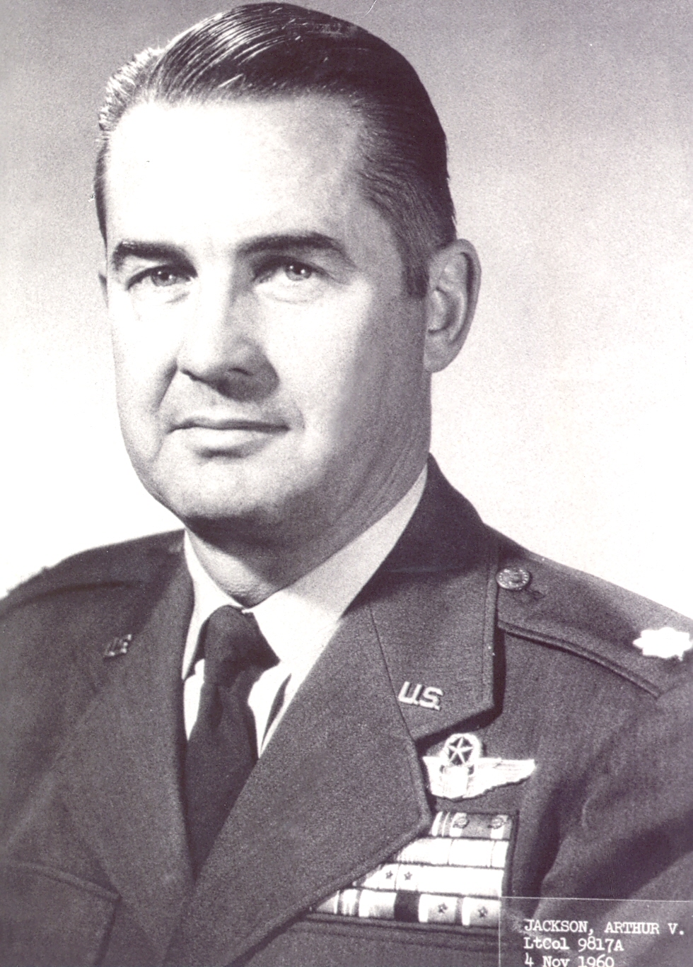 LTC Arthur Vincent Jackson USAF (Ret)