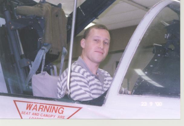 2 Lt. Alex Velkov, USAF