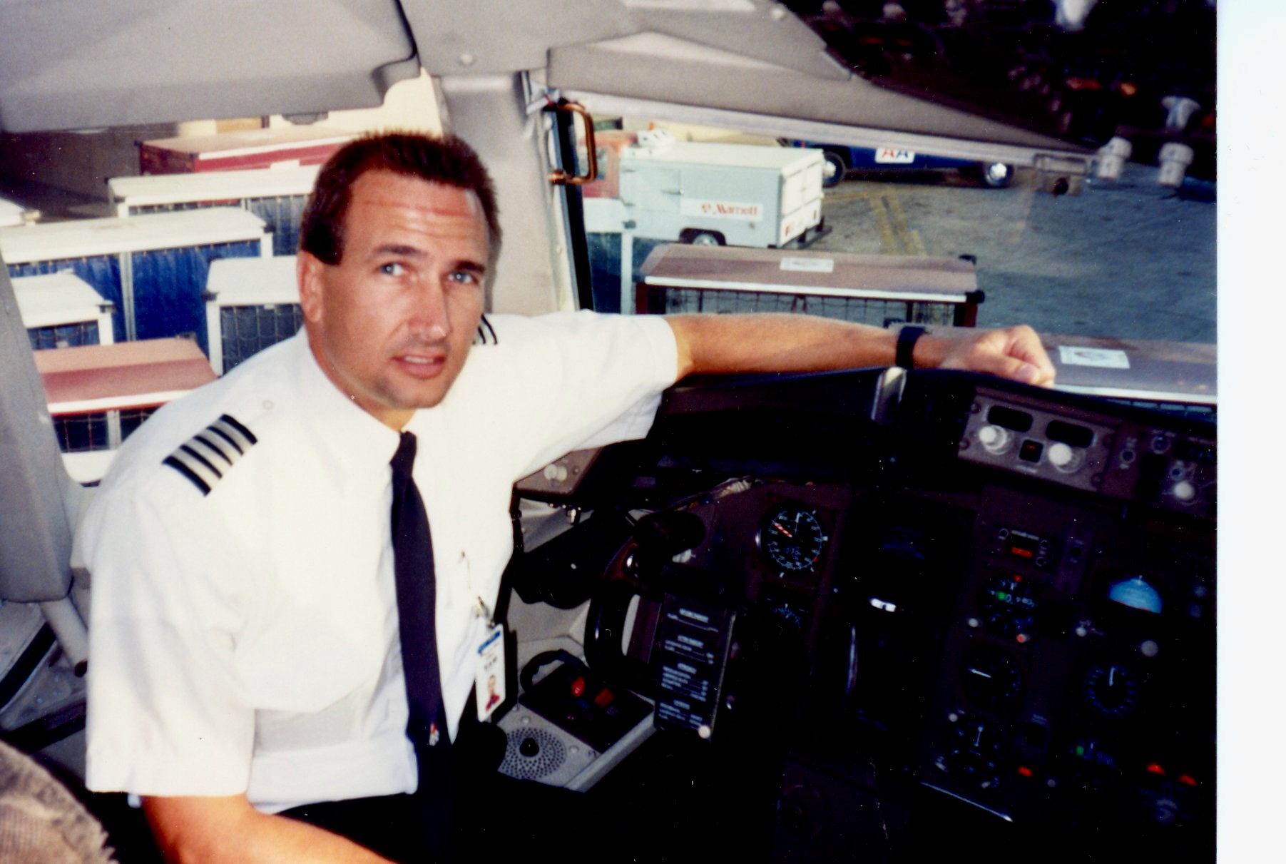 John A. Sam Herchak, Pilot