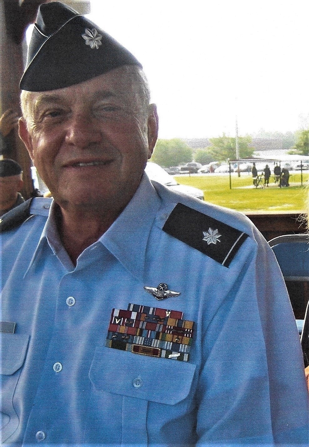 LtCol Stanley F.G. Jones USAF in uniform.