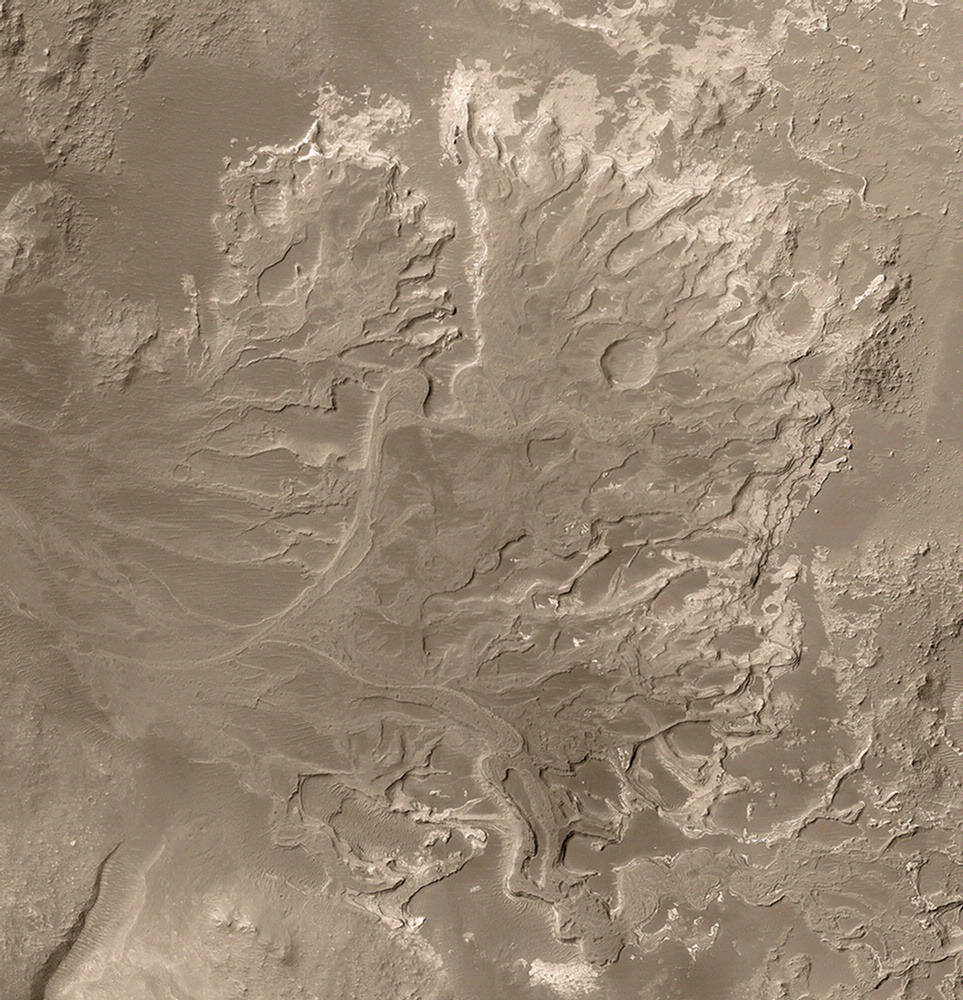 Eberswalde Crater, Mars