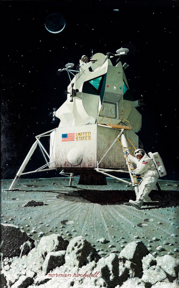 Man’s First Step on the Moon