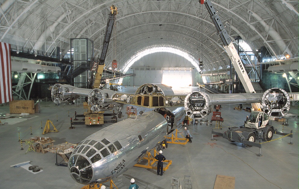 Enola Gay Assembly At Steven F. Udvar-Hazy Center | National Air And ...