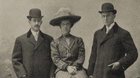 Wilbur, Orville and Katharine Wright